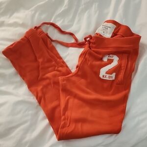 Abercrombie & Fitch Orange Men's Pants